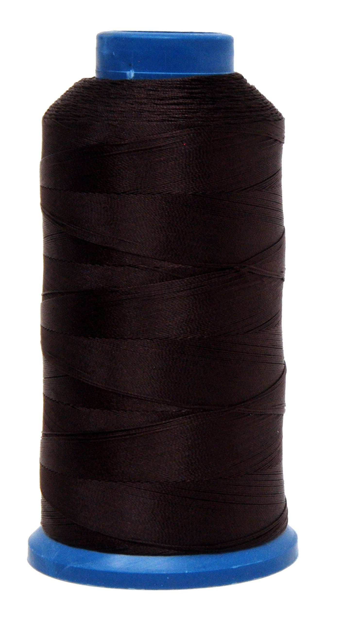 Mandala Crafts Size 69 210D T70 Bonded Nylon Thread - Dark Brown 1500 YDs Tex 70 Heavy Duty Sewing Threads for Leather, Jeans, Weaving, Outdoor Marine Upholstery