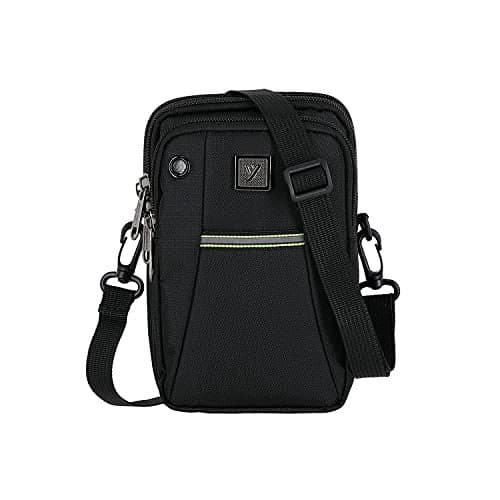 Unique Ideas Men's & Women's Sling Bag (Black)