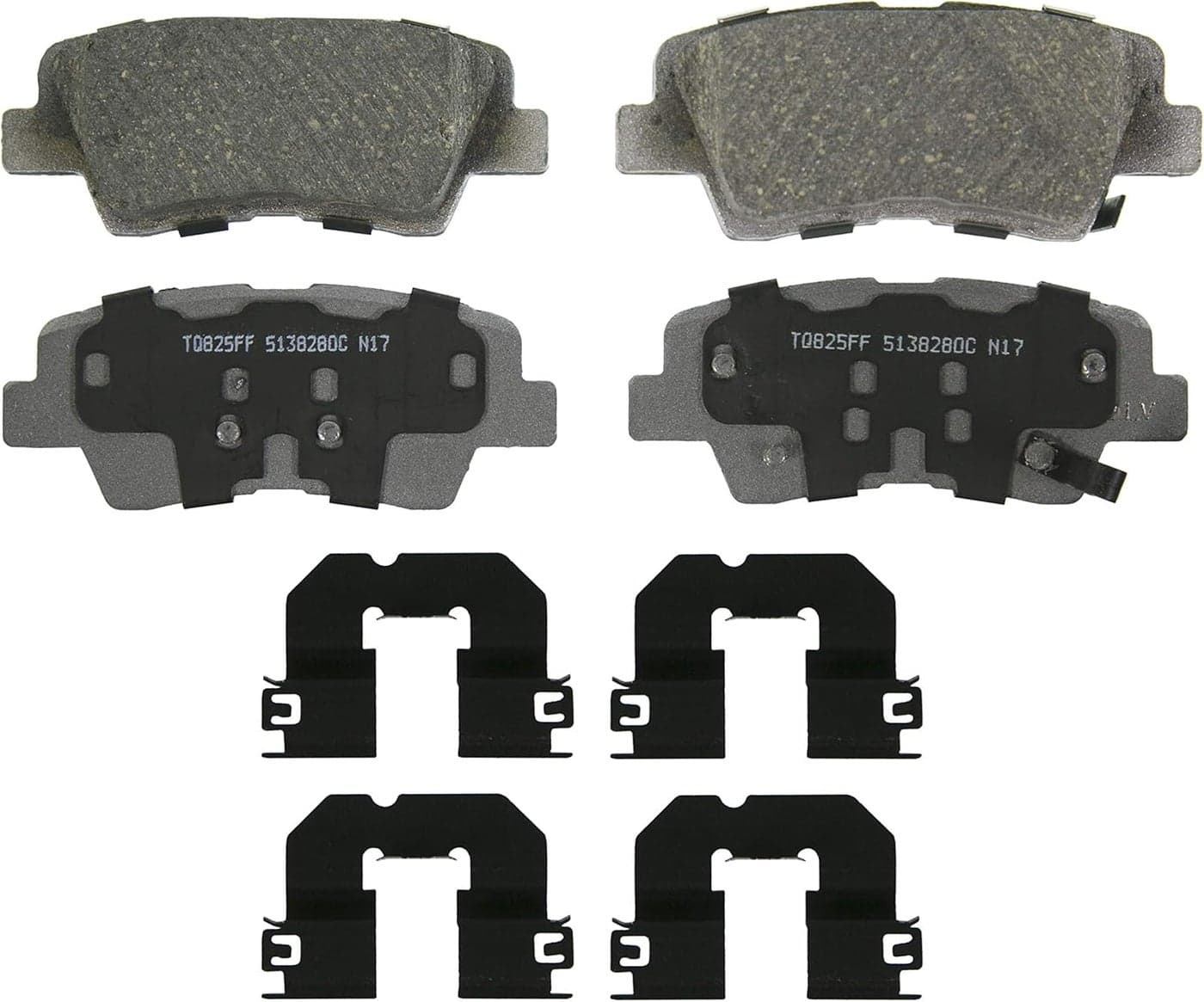 Wagner ThermoQuiet QC1848 Ceramic Disc Brake Pad Set