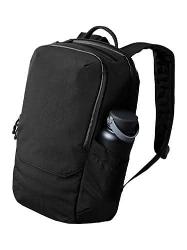 ALPAKA Elements Backpack Pro 24L Black Laptop Backpack Fits 16 Laptop with Dual Bottle Pockets Travel Backpack for Men WeatherResistant 400D Axoflux Fabric for Business or College
