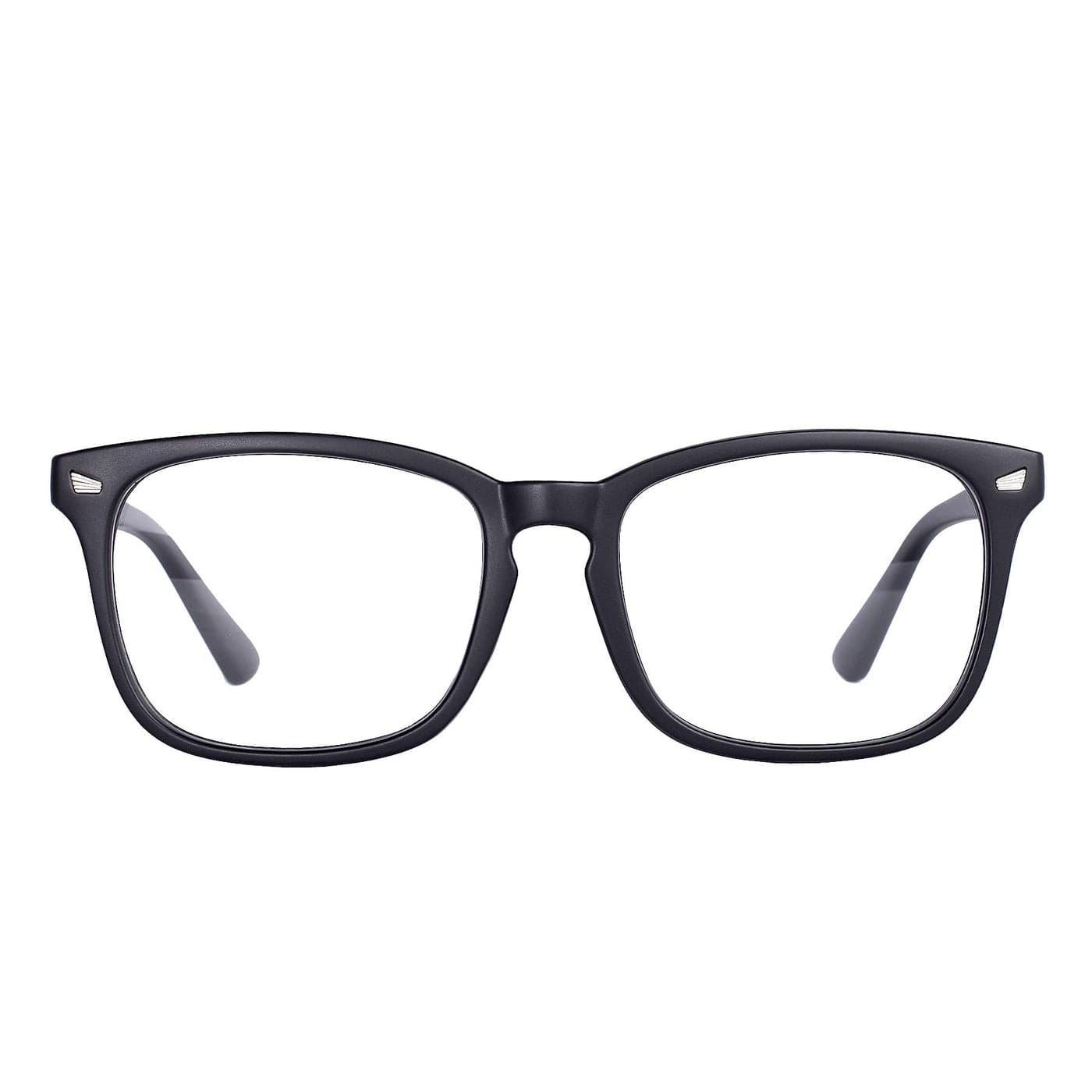MAXJULI Blue Light Blocking GlassesComputer ReadingGamingTVPhones Glasses for Women MenMatt Black