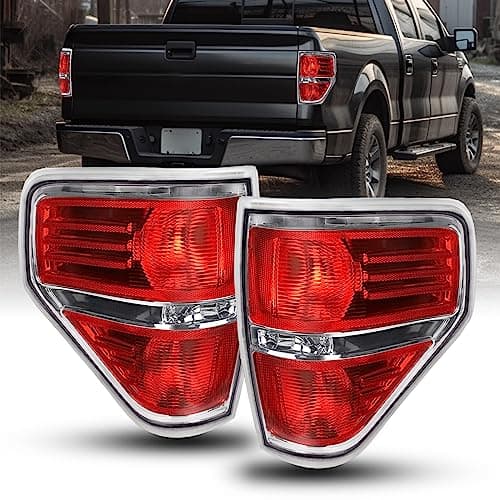 AUTOONE F150 Tail Light Assembly Rear Lamps Replacement for 2009 2010 2011 2012 2013 2014 Ford F150 Driver Passenger Side