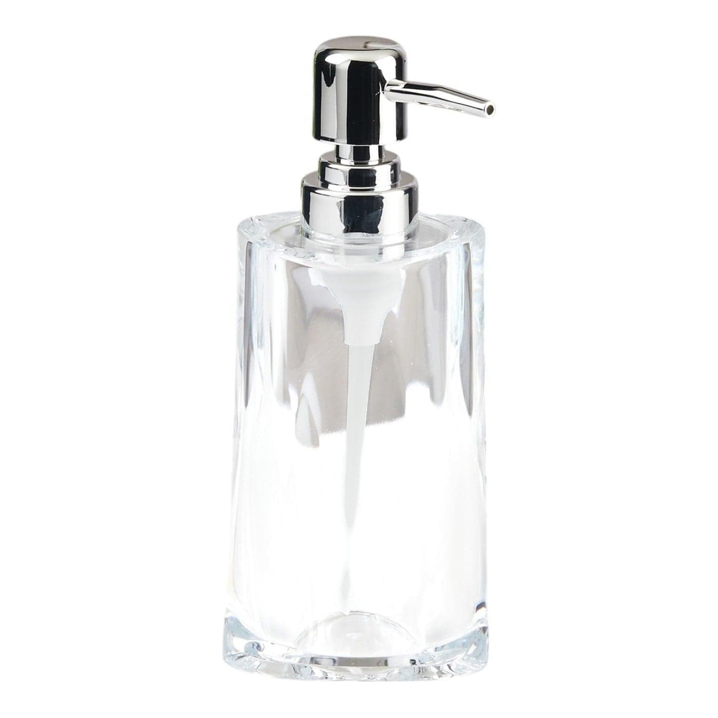 Kids City Acrylic Soap Dispenser for Bathroom handwash refillable Pump Bottle for Kitchen Hand wash Basin Set of 1 Transparent 11255