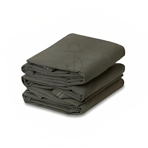SR TRENDS™ Heavy Duty Tarpaulin 600GSM Canvas - Commercial Canvas TIRPAL Waterproof- 100% Waterproof Resistance Military Grade- UV Resistant TARP, RUSTPROOF Reinforced Eyelets (9 x 12)