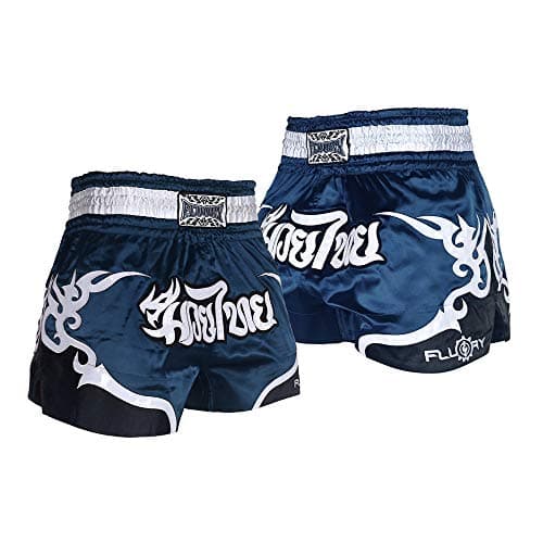 FLUORY Muay Thai Fight Shorts,MMA Shorts Clothing Training Cage Fighting Grappling Martial Arts Kickboxing Shorts Clothing