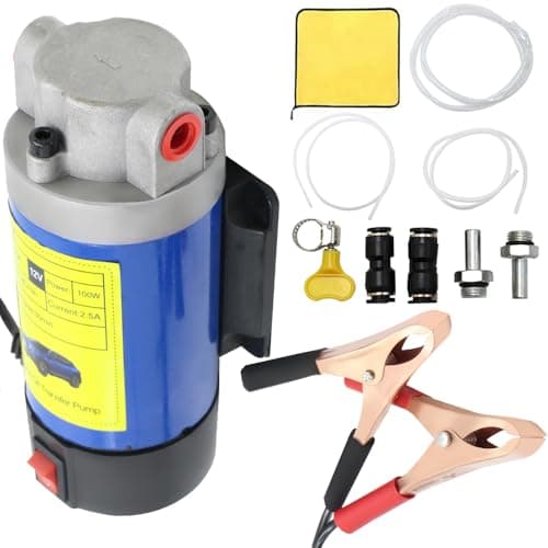 YQMIGU Oil Suction Pump For Changing Oil,12V Engine Oil Extractor Pump For Pumping Oil, Diesel Pump Transfer,Suitable For Cars, Motorcycles, Pressure Washers, Lawn Mowers