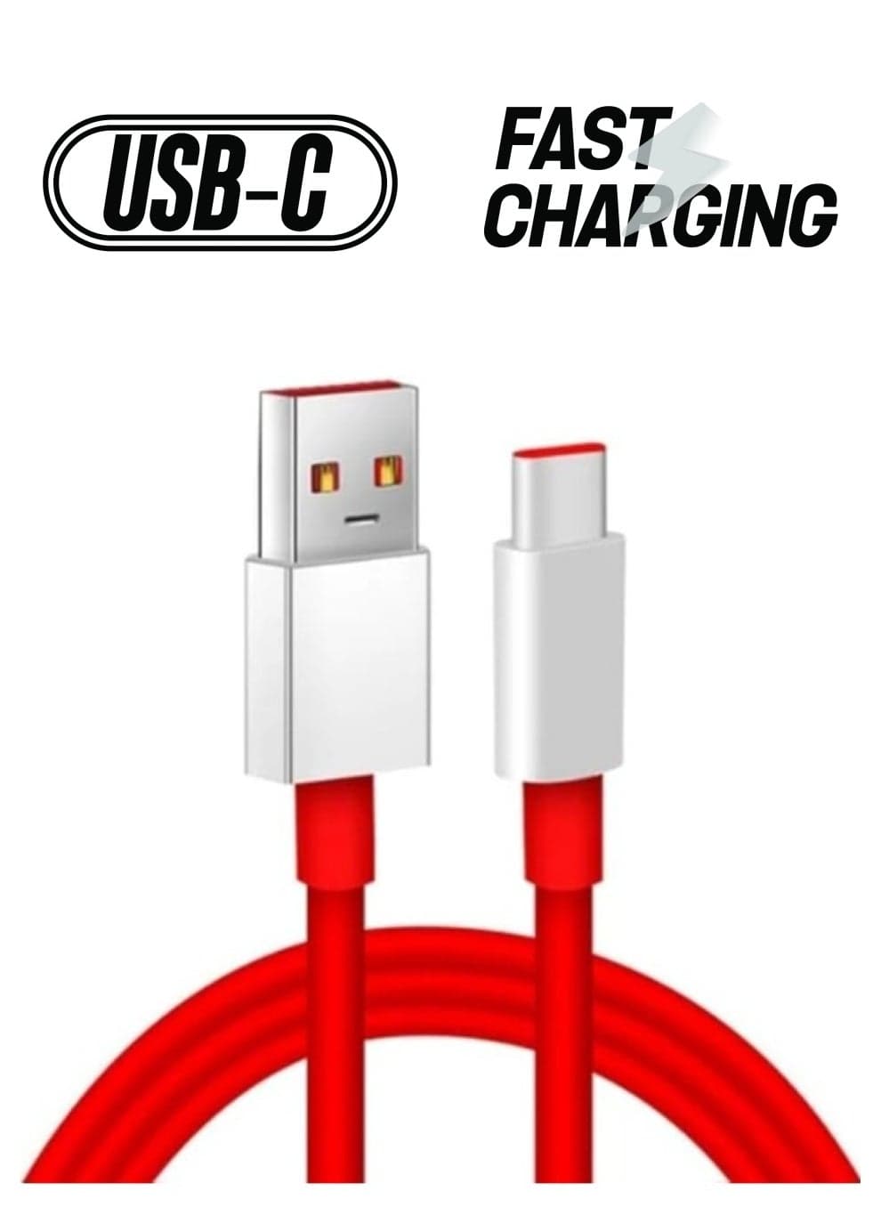 "OnePlus Warp Charge Type-C Cable - 150 cm, Extended Reach for Fast Charging"