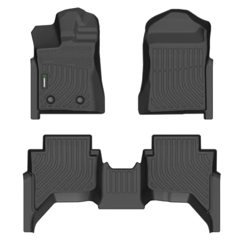 ANBINGOFloor Mats for Ford Ranger 20262024 SuperCrew Cab Car Mats for Ford Ranger All Weather Floor Mats Protection TPE Waterproof Ranger Car Floor Liners for 2025 Ranger Accessories