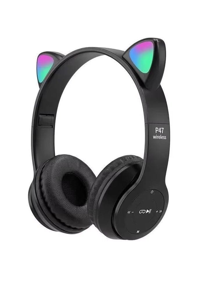 Cat Ear Bluetooth Wireless Headphones