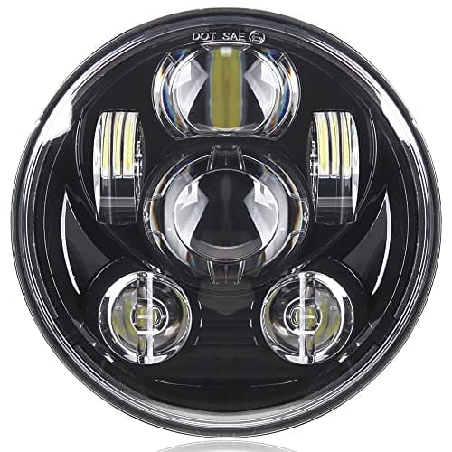 SUNPIE 5-3/4 5.75 Inch Head light Motorcycle Compatible with 883 1200