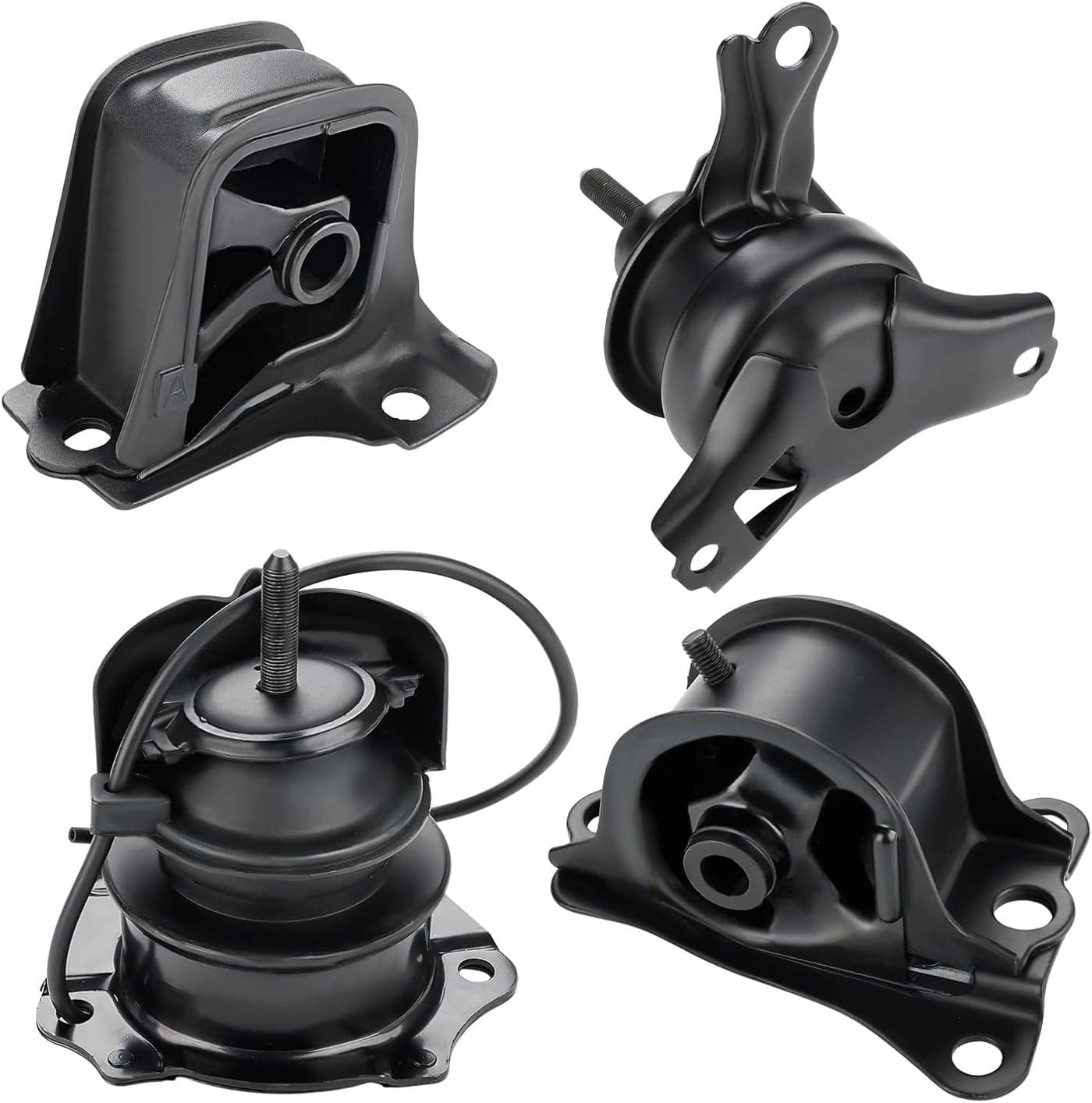 JDMON 4Pcs Engine Motor & Transmission Mount Replacement for Honda Accord 2.3L (1998-2002)