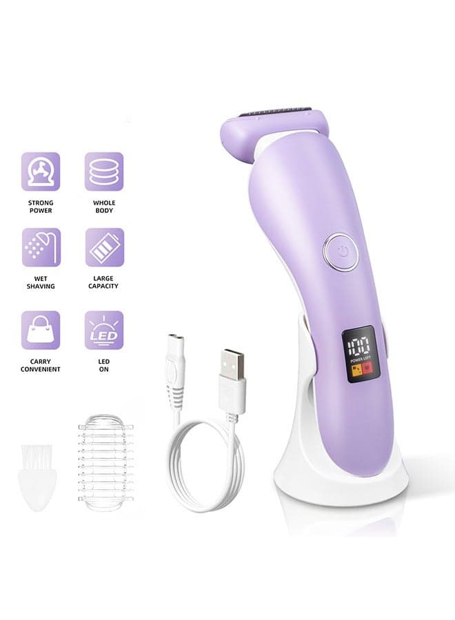 Lady Shavers Electric Shaver for Women Electric Razor for Arm Leg Armpit Cordless Portable Painless IPX6 Waterproof USB Rechargeable Dry Wet