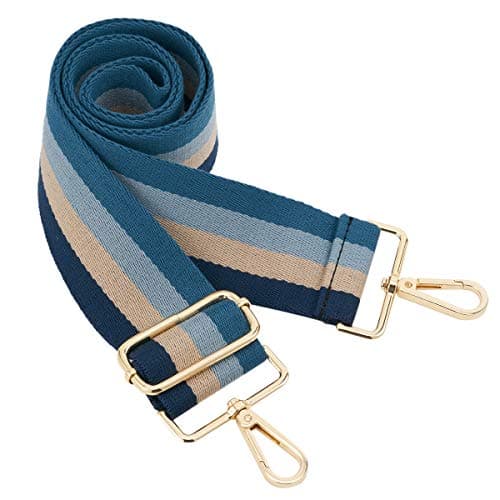 ZOOEASS Wide Shoulder Strap Adjustable Replacement Belt Crossbody Canvas Bag Handbag (wide: 1.97"(5CM) Color5)