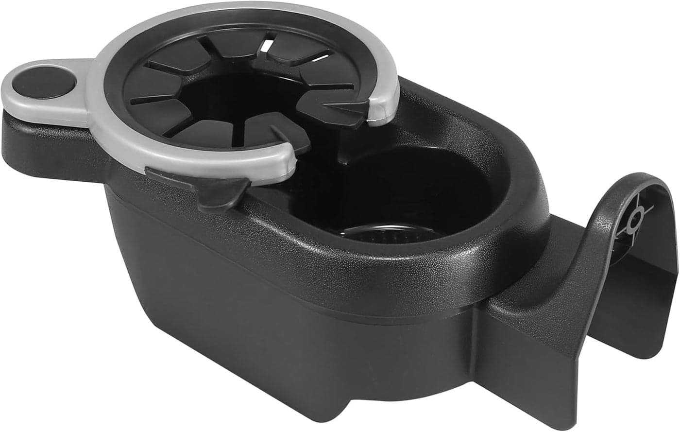 X AUTOHAUX Car Interior Center Console Cup Holder Bracket for Smart Fortwo 2007-2014 - Black