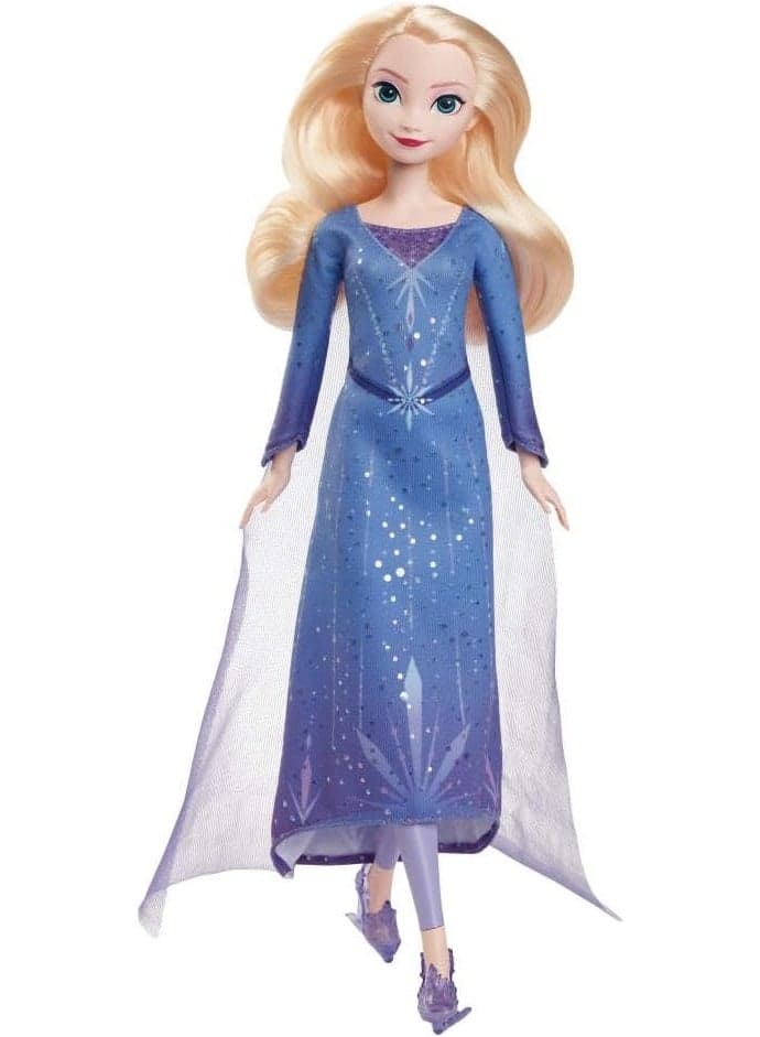 Disney Frozen Elsa Fashion Doll with Removable Dress, Skates & Accessories Inspired by Frozen Adventures