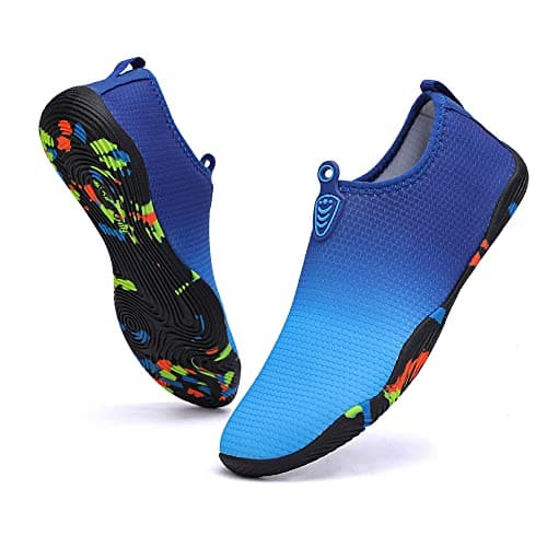 Vsufim QuickDry Water Sports Barefoot Shoes Aqua Socks for Swim Beach Pool Surf Yoga for Women Men 6 Women5 Men