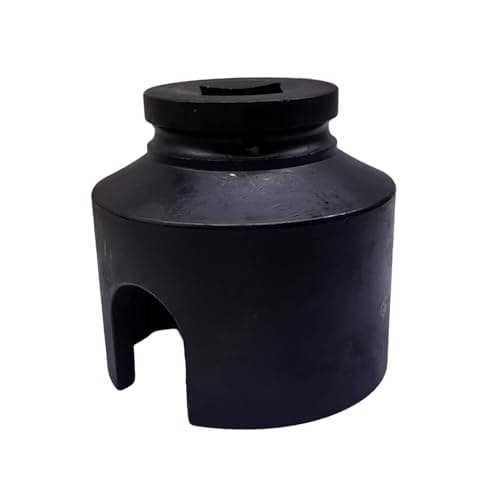 JXHONG 1 Drive 3 HeavyDuty Tie Rod End Socket 3Inch Inner Diameter 15Inch Wide Slot HeatTreated CrV Alloy Steel