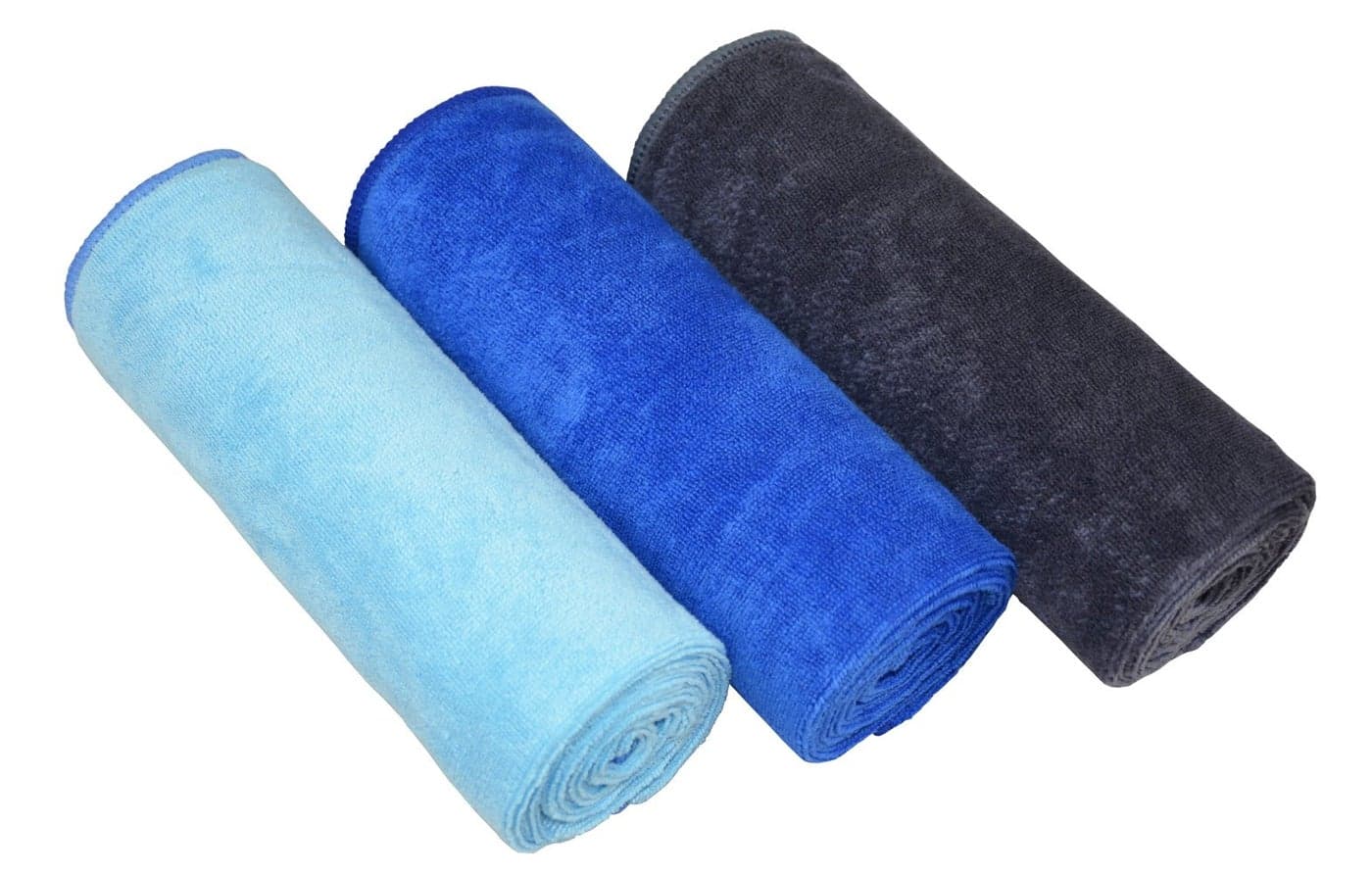 MAYOUTH Gym Towels for Men Women Microfiber Sports Towel Set Fast Drying Absorbent Workout Sweat Towels for FitnessYoga GolfCamping 3Pack Gift Present
