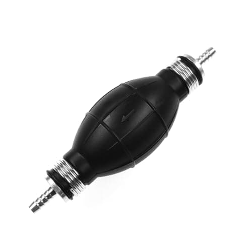 JRL Fuel Pump Fuel Line Hand Primer Bulb 6mm 1/4‘’ inch Rubber fit for Car/Boat/Marine/Motorcycle 9001080A