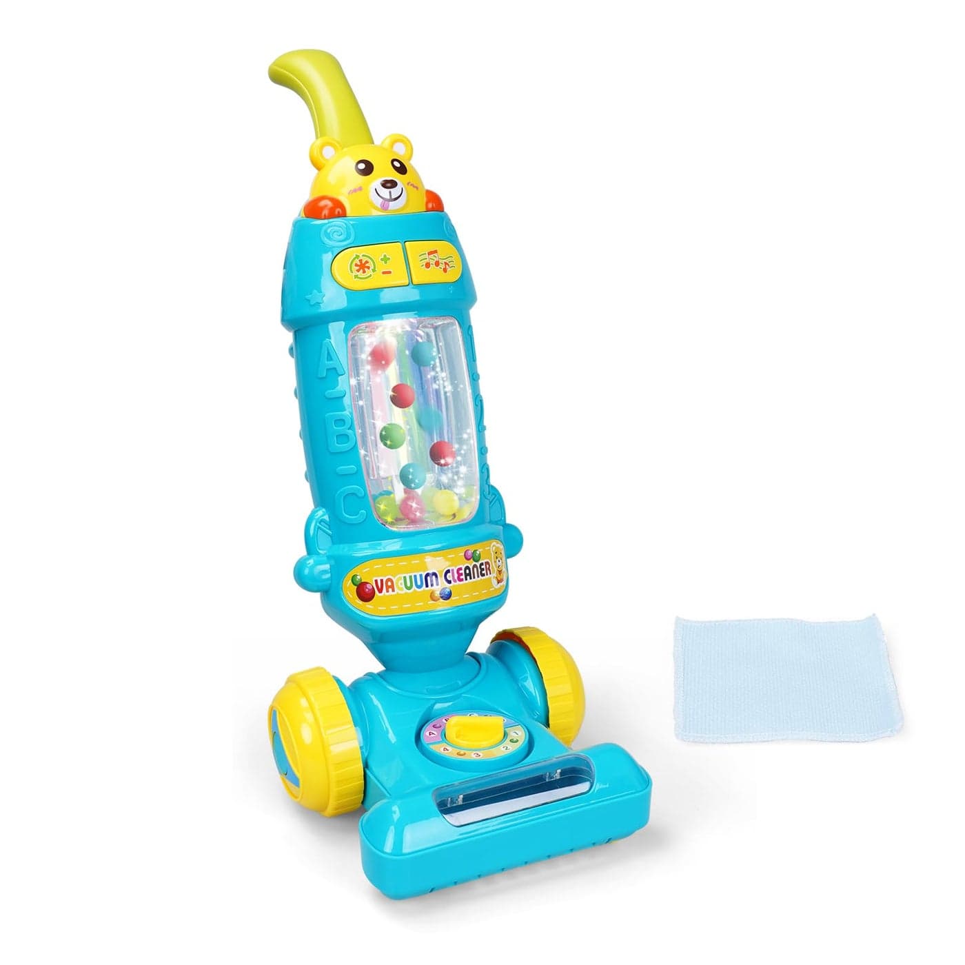 FS Kids Vacuum Cleaner Toy for Toddler with Lights Sounds Effect BallPopping Action Pretend Play Housekeeping Toys Great Gifts for Toddlers Boys and Girls Ages 2 3 4 Years Old