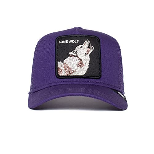Goorin Bros. The Farm Unisex Kids Trucker Hat, Purple (Lil Lobo - Kids), One Size