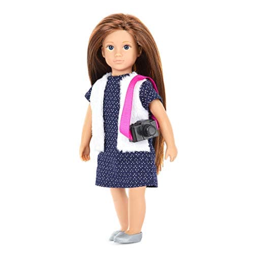 Lori 6Inch Mini Travel Doll with Accessories Clothes Shoes Camera 3 Years Rosalie
