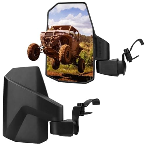 Ranger Side MirrorsThe Spring Back Feature Allows Easy Reset After Fold2024 New SHEJISI UTV Mirrors Compatible with Polaris Ranger 570 900 1000Polaris GeneralCan Am Defender HD 10 82021Commander