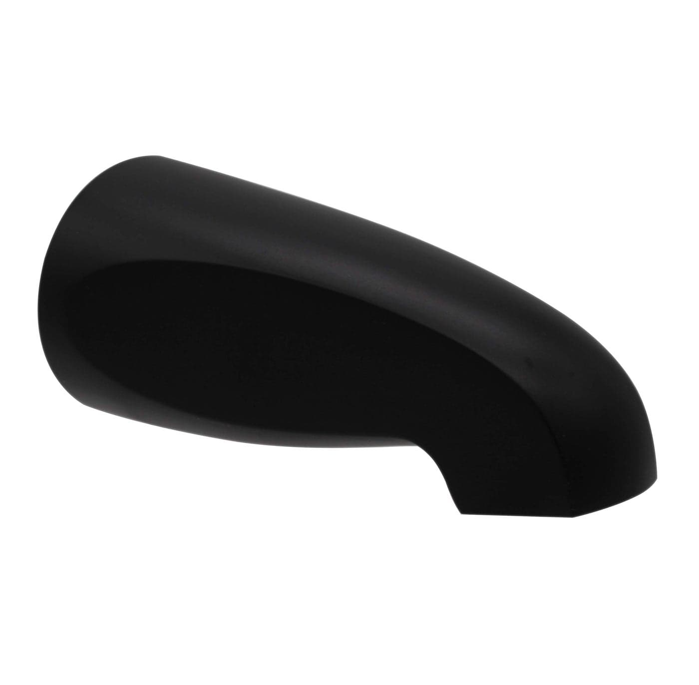 Westbrass D310-62 5-1/2" Reach Brass Wall Mount Tub Spout, Matte Black