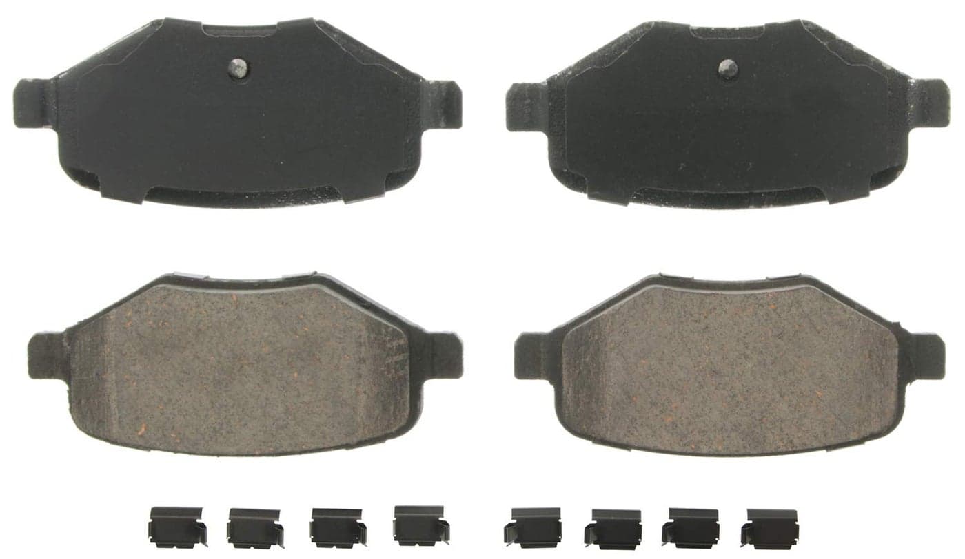 Wagner QS ZD1377 Disc Brake Pad Set Chamfered Edges for Smooth Quiet Stops Fits 20112019 Ford Explorer