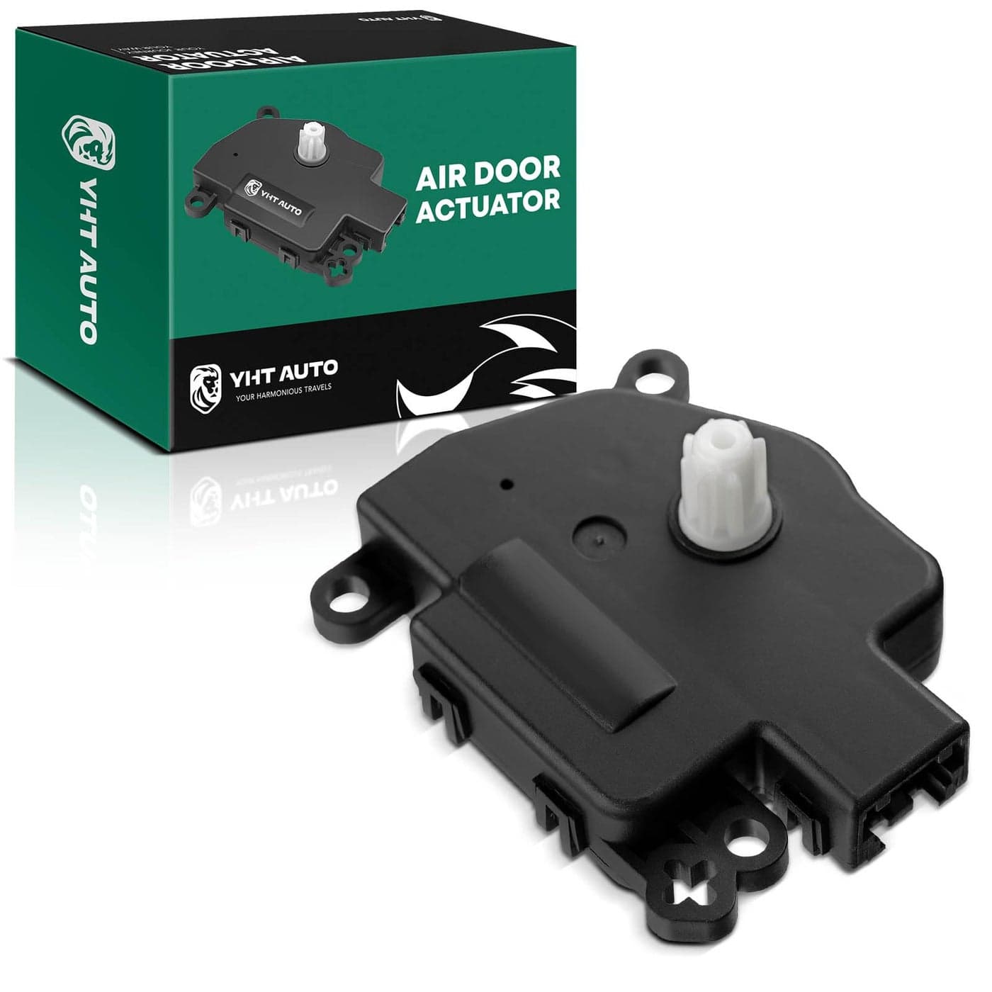 YHTAUTO HVAC Air Door Actuator Blend Door Levers Fit Ford Lincoln Mazda Mercury Models F150 CMax Escape Expedition Navigator Tribute Mariner Main Mode 5 Pins Air Flap Actuator