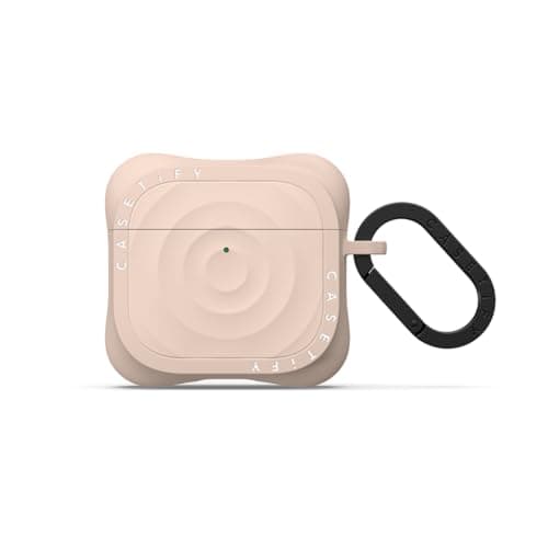 CASETiFY Ripple Airpods 4th Gen Case with Ring Oat