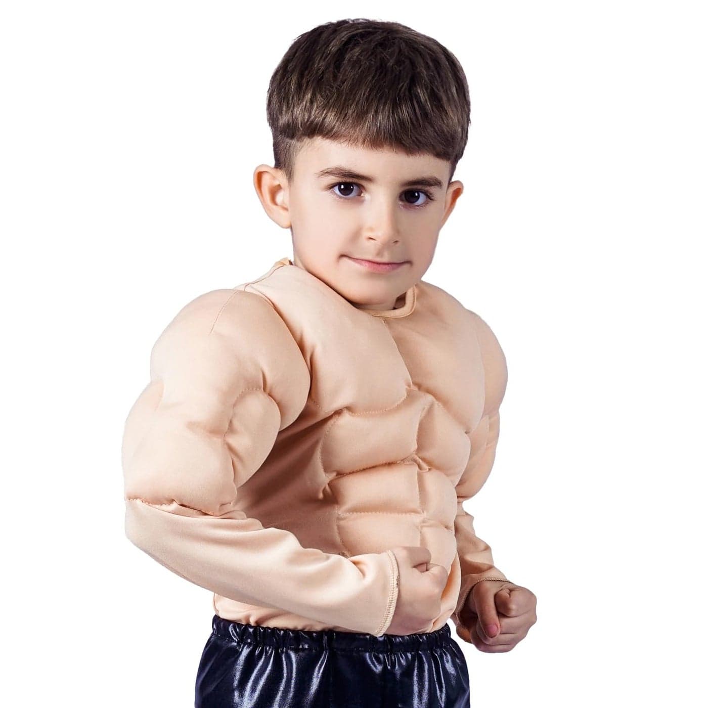 KalcyKizz Kids Muscle Suit Costume Yellow S46Y