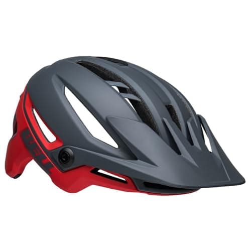 Bell Bike Sixer MIPS Bicycle Helmets Matte Gray/Red Small