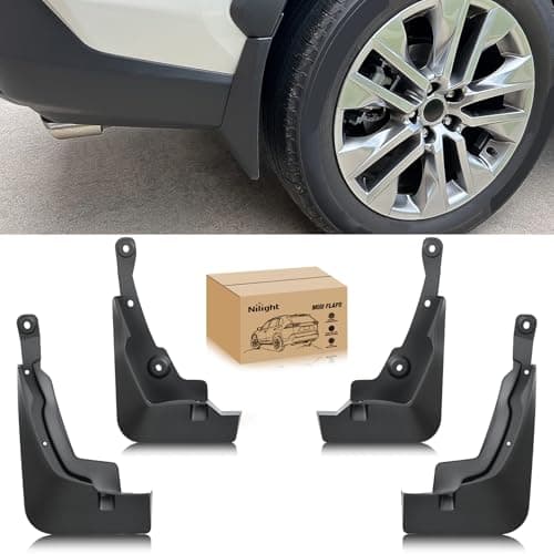 Nilight Mud Flaps for Toyota RAV4 2019 2020 2021 2022 2023 2024 2025, Easy Installation Precision Fit Exterior Accessories Heavy-Duty Splash Guards Protection, Front & Rear Set