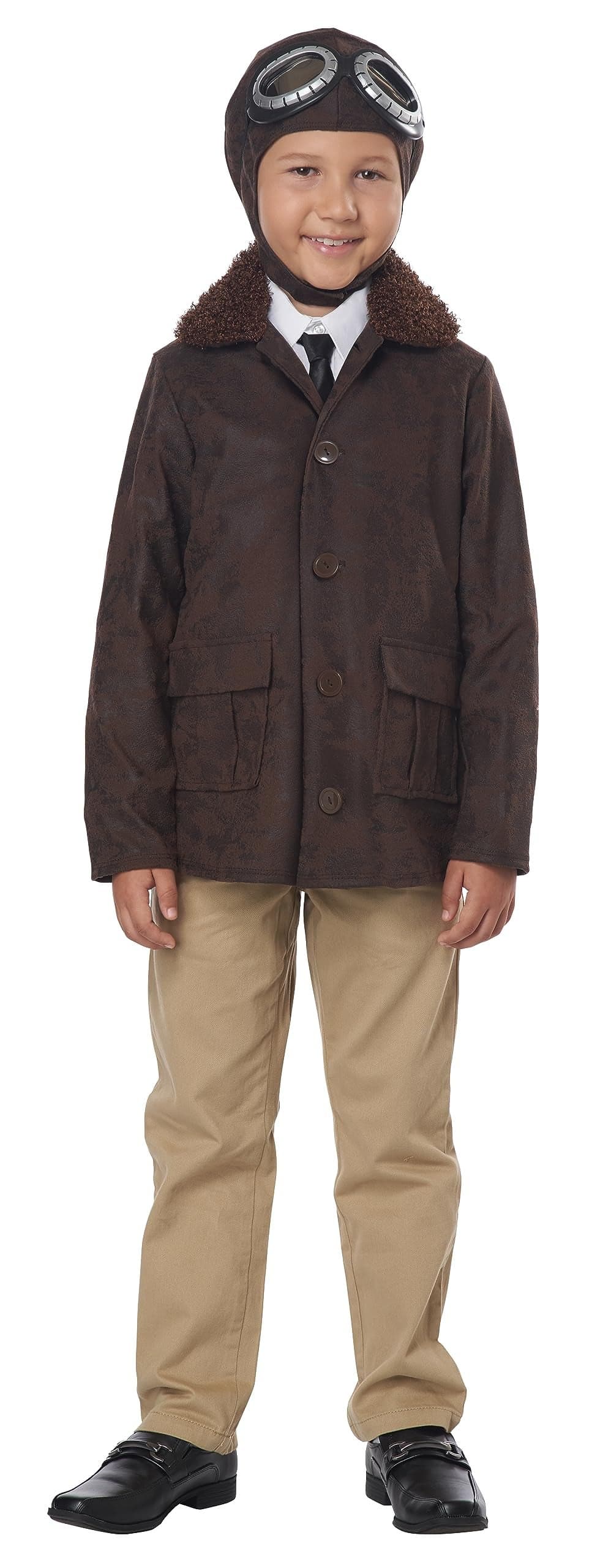 California Costumes Boys American Aviator Costume Medium