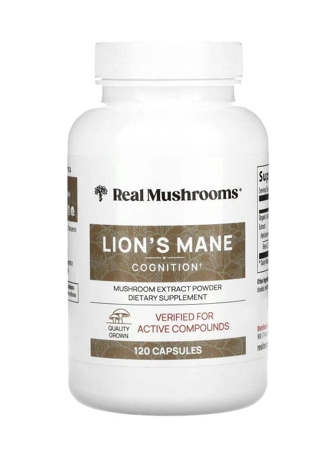 Real Mushrooms Lion's Mane Cognition 120 Capsules