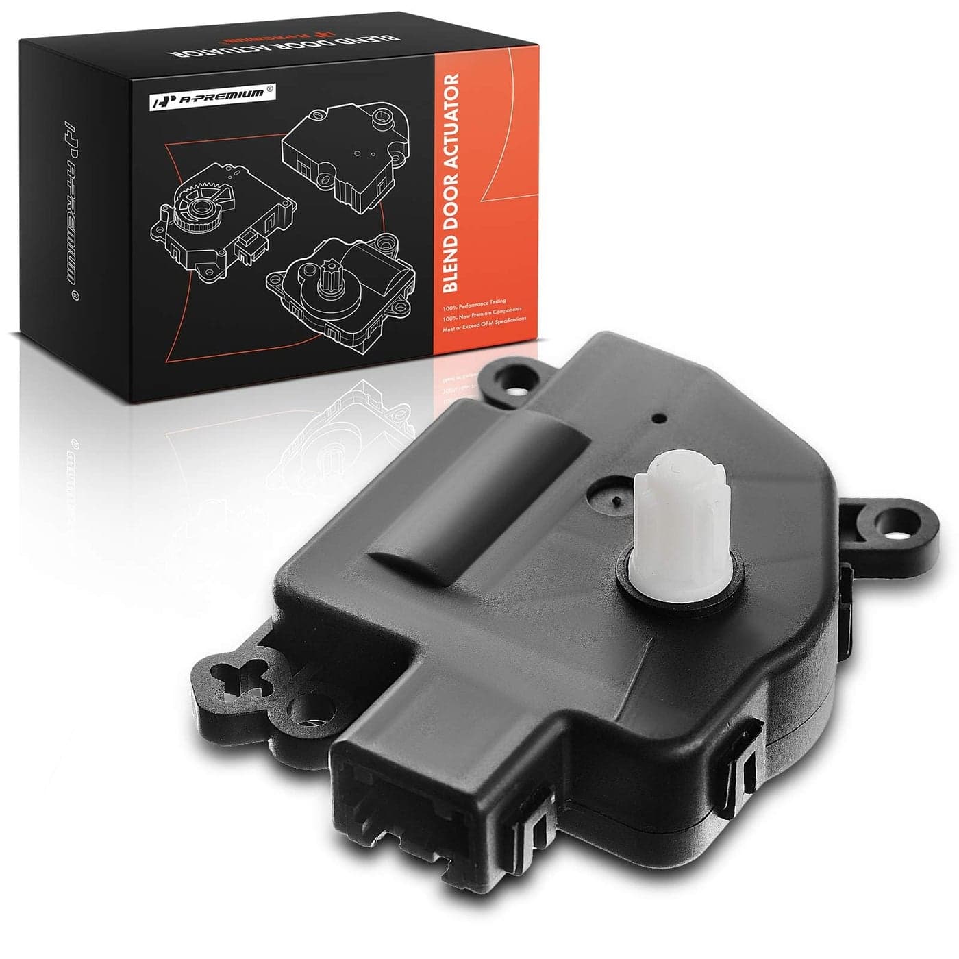 APremium HVAC Heater Blend Door Actuator Compatible with Ford Mustang 2010 2011 2012 2013 2014 Main Temperature Actuator Replace AR3Z19E616A