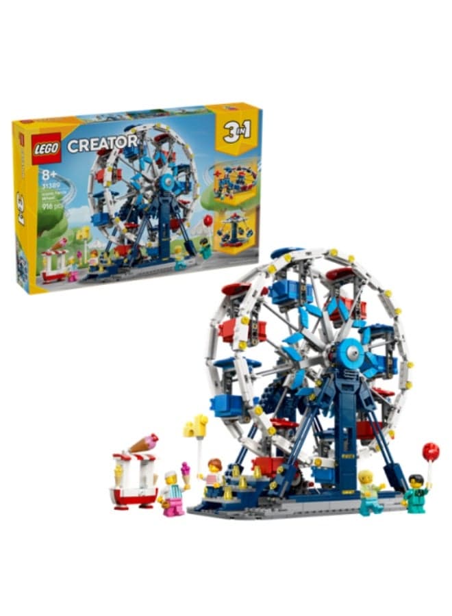 LEGO Iconic Ferris Wheel Building Set