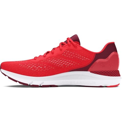 Under Armour Men's HOVR Sonic 6, (601) Racer Red/Cardinal/Racer Red, 7, US