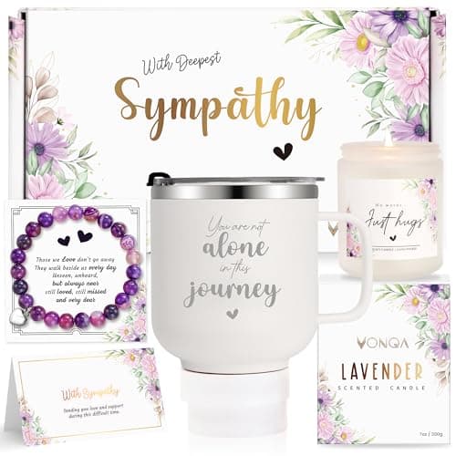 Sympathy Gifts for Loss of Loved One Bereavement Gift Idea Condolences Gift Basket for Loss Grief Gifts for Women Sorry For Your Loss Miscarriage Gifts Care Package for Grieving Friend Mom Mother