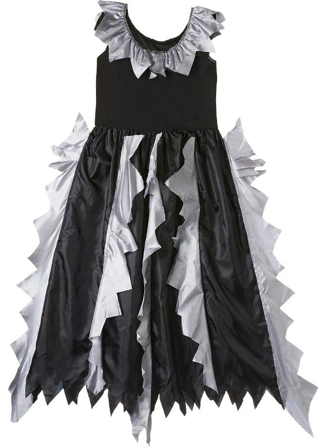 Bristol Novelty Cc180 Zombie Prom Queen Set | For Kids | Black Accessory, Age 11-13 Years