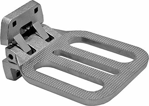 Buyers Products FS2797CH Large ChromePlated Folding Step For Emergency Vehicles 675 x 856 Inch Platform Conforms to NFPA Regulations BoltOn Mounting Step For Vehicle