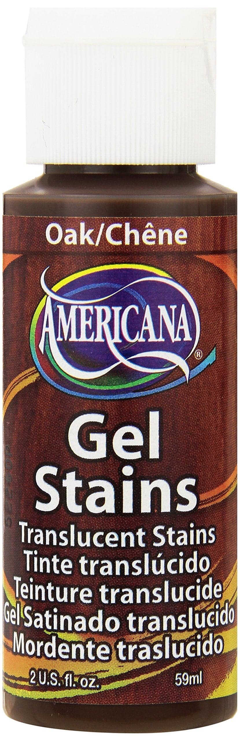 DecoArt DS303 Americana Gel Stains Acrylic Paint 2Ounce Oak