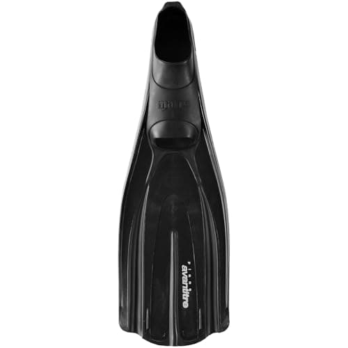 Mares Unisex Adults Avanti TRE Diving Fins - Medium-Sized Durable Flippers with Closed Orthopedic Foot Pocket for Snorkelling & Recreational Diving in Warm Water, Black, 42