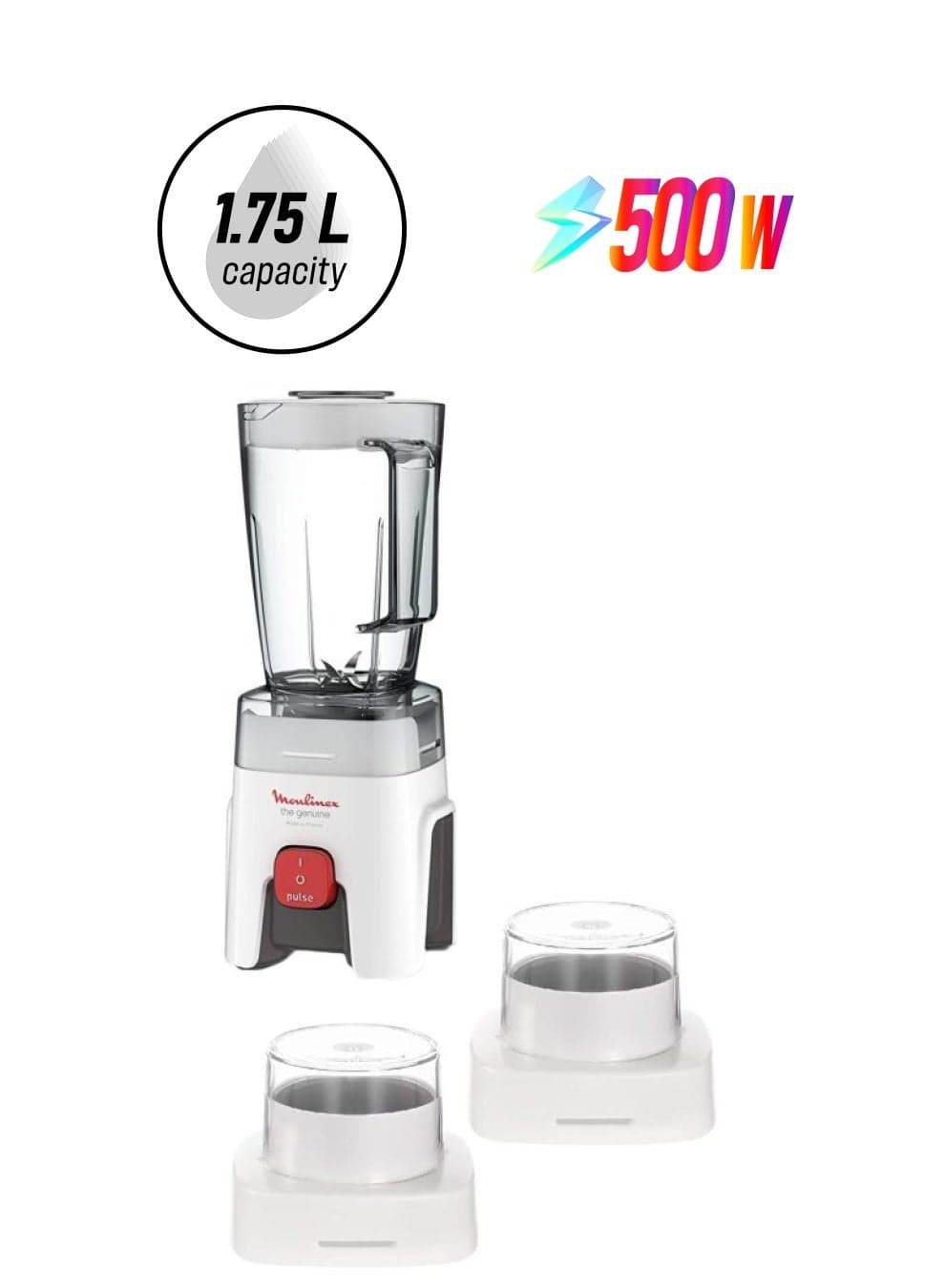 Genuine Blender 1.75 L 500 W LM242B27 White/Red/Clear