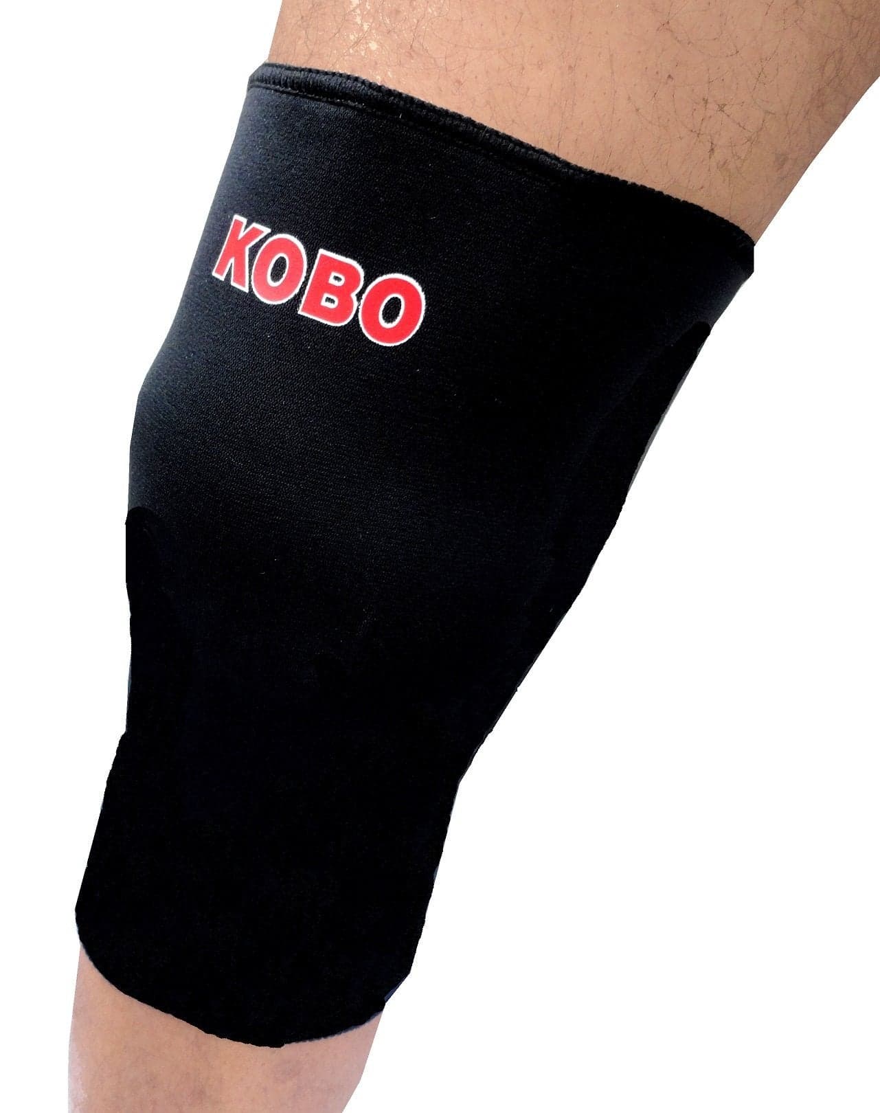 Kobo 3620 Neoprene Knee Support, Compression Knee Support, Knee Cap, Knee Sleeves Brace for Running, Jogging, Sports, Joint Pain Relief, Arthritis and Injury Recovery, Small (Black)