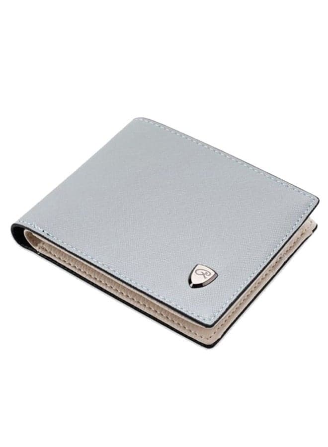 2-Fold Ultrathin Multi-Functional Casual Wallet Grey