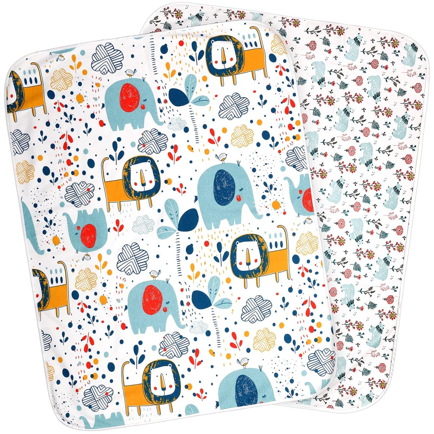 Tebery 2 Pack Baby Waterproof Bed Pad Washable Mattress Pad Mat 31x40 Large Underpads Bed Wetting Incontinence Cover for KidsAdultPets