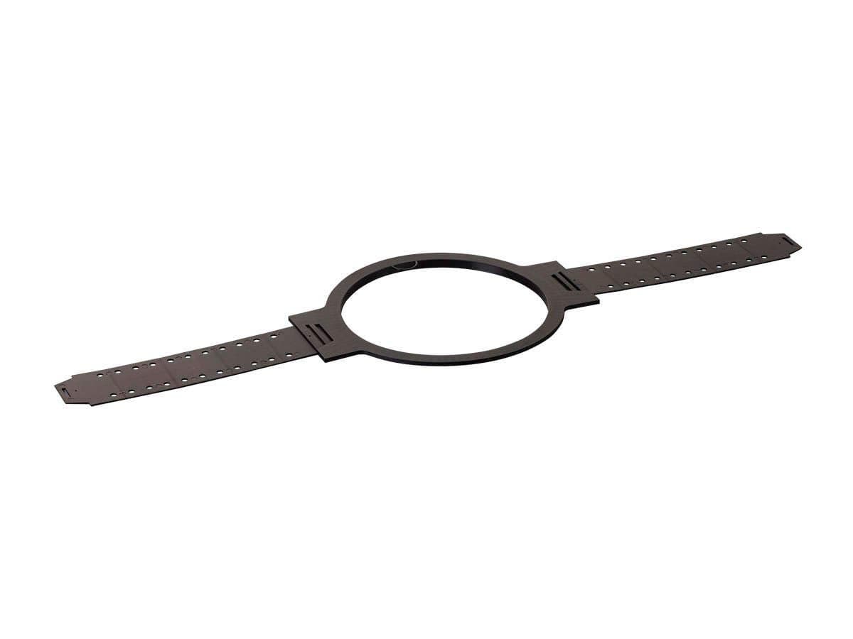 Monoprice Rough-in Speaker Bracket - For 8in Round Speakers, 10in Cutout Diameter, Black