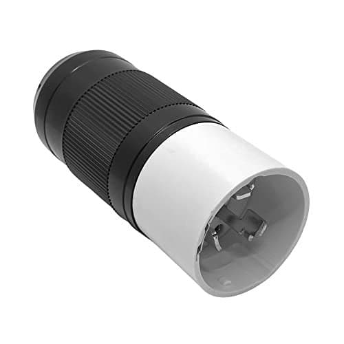 Sintron Generator Male Connector 50 Amp NEMA SS2-50P, USA/Canada Marine 4-Pin Straight Blade Plug, 3 Pole 4 Wire Grounding 125V/250V, ETL Listed, Twist Locking Plug 50A CS6365 12500 Watts